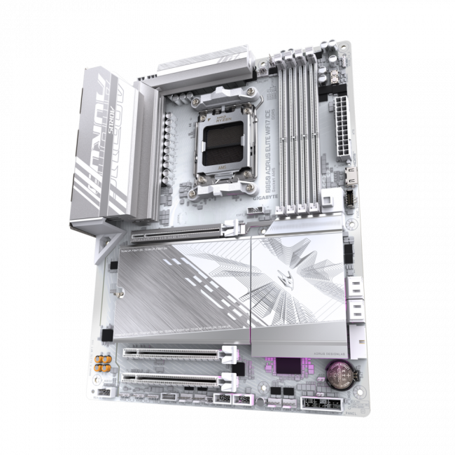 Материнская плата GIGABYTE B850 AORUS ELITE WF7 ICE — для бизнеса и офиса Материнская плата GIGABYTE B850 AORUS ELITE WF7 ICE — для бизнеса и офиса