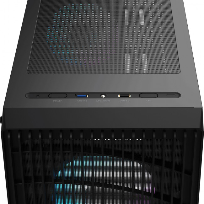 Корпус ПК без блока питания Ocypus Gamma-C70-BKG400XX-GL — для бизнеса и офиса