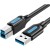 Кабель Vention USB 3.0 AM/BM  - 1м Кабель Vention USB 3.0 AM/BM - 1 м (COOBF)