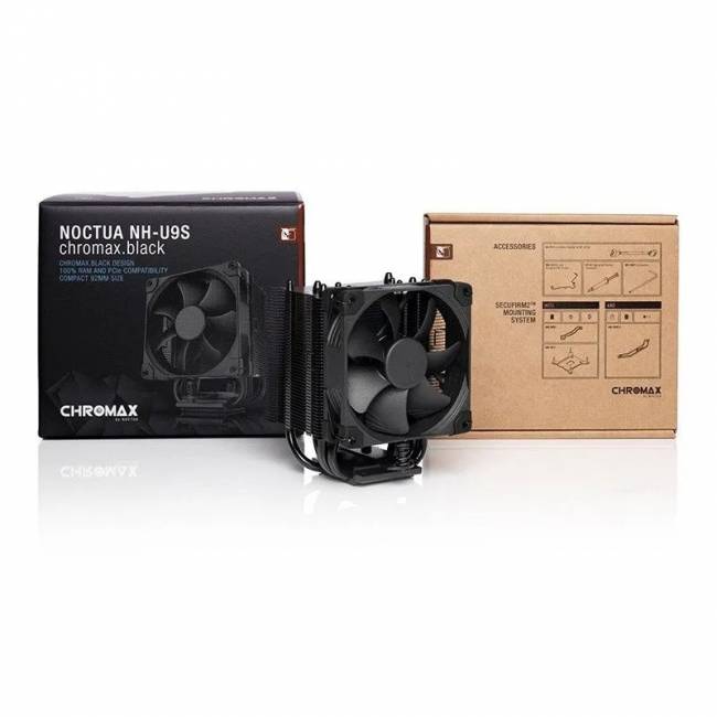 Кулер для процессора Noctua CPU Cooler NH-U9S chromax.black Black — для бизнеса и офиса