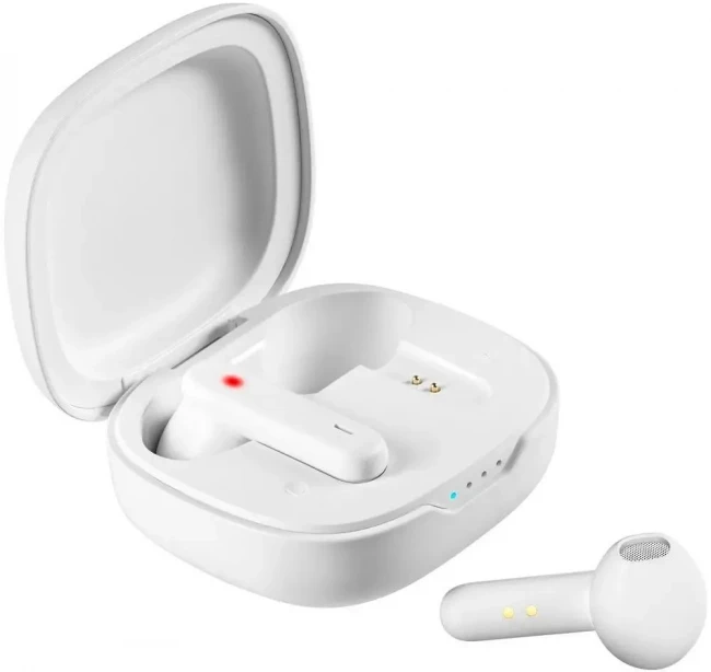 Defender Беспроводная гарнитура Twins 920 белый, TWS, Bluetooth Defender Twins 920 (63920) — для бизнеса и офиса