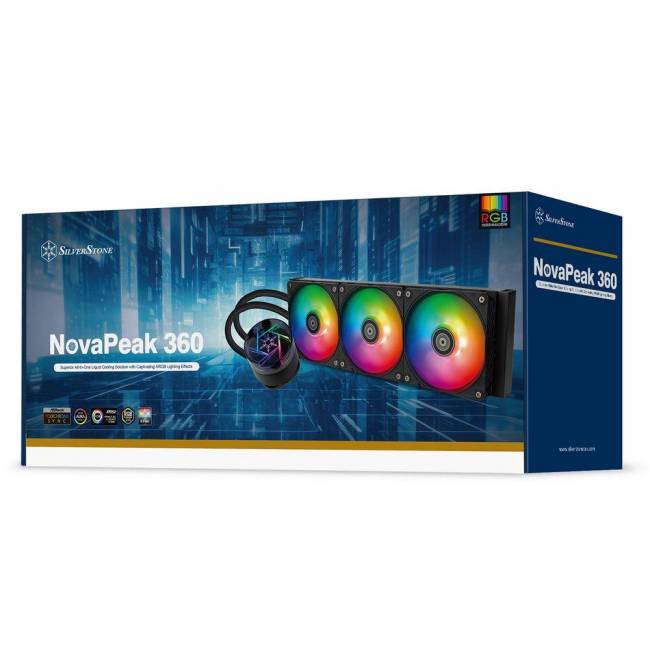 Водяное охлаждение SilverStone G53NP360ARGB020 — для бизнеса и офиса