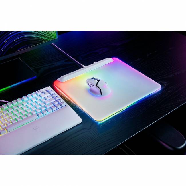 Игровой коврик для мыши Firefly V2 Pro - White Razer Firefly V2 Pro - White RZ02-04920200-R3M1 — для бизнеса и офиса Игровой коврик для мыши Firefly V2 Pro - White Razer Firefly V2 Pro - White RZ02-04920200-R3M1 — для бизнеса и офиса
