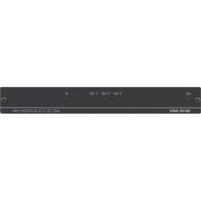 Усилитель-распределитель 1:3 HDMI UHD; поддержка 4K60 4:4:4, HDMI 2.0 Kramer VM-3H2