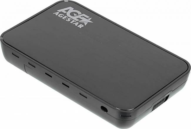 Внешний корпус для HDD AgeStar 3UB3A8-6G (BLACK) — для бизнеса и офиса
