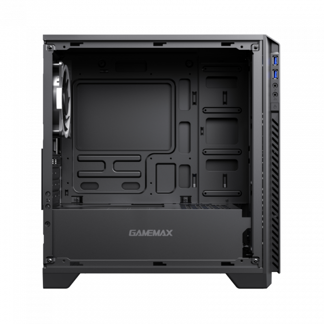 Компьютерный корпус, без блока питания mATX Gamemax M63