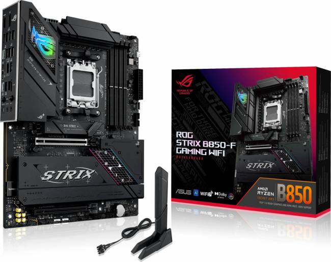 Материнская плата ASUS ROG STRIX B850-F GAMING WIFI — для бизнеса и офиса