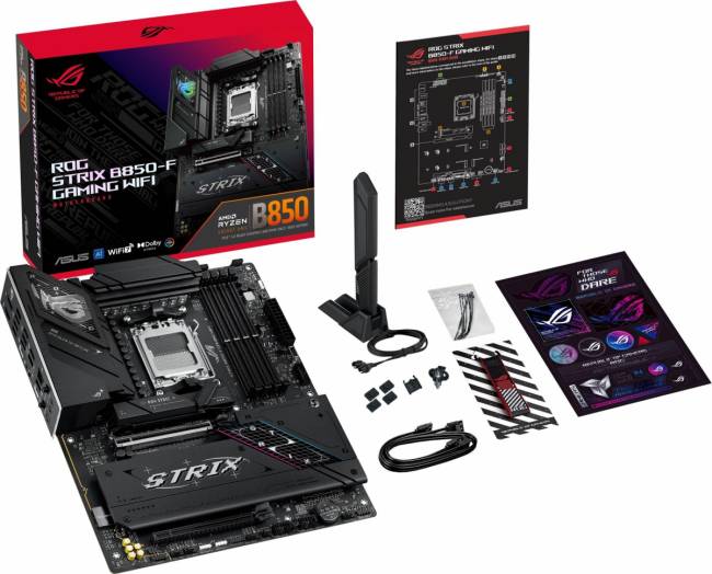 Материнская плата ASUS ROG STRIX B850-F GAMING WIFI — для бизнеса и офиса