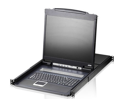 8-портовый KVM-переключатель с ЖК-дисплеем  19'' Slideaway ATEN CL1308NR