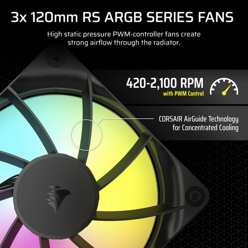 Система жидкостного охлаждения Corsair CW-9060093-WW — для бизнеса и офиса Система жидкостного охлаждения Corsair CW-9060093-WW — для бизнеса и офиса