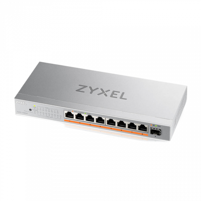 Коммутатор Zyxel XMG-108HP-EU0101F — для бизнеса и офиса Коммутатор Zyxel XMG-108HP-EU0101F — для бизнеса и офиса