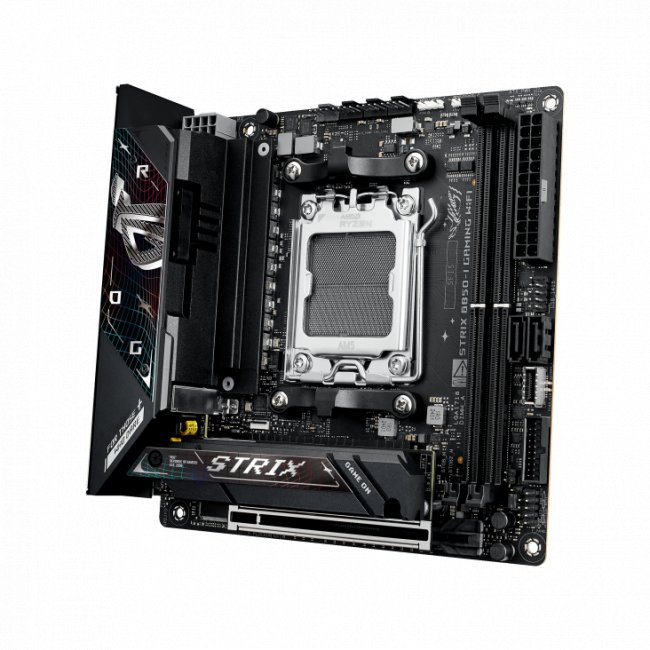 Материнская плата ASUS ROG STRIX B850-I GAMING WIFI (90MB1K30-M0EAY0) — для бизнеса и офиса Материнская плата ASUS ROG STRIX B850-I GAMING WIFI (90MB1K30-M0EAY0) — для бизнеса и офиса