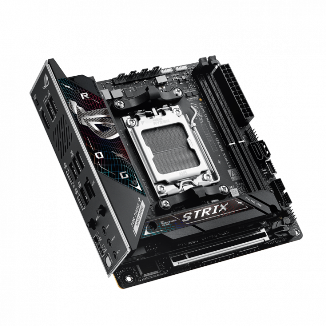 Материнская плата ASUS ROG STRIX B850-I GAMING WIFI (90MB1K30-M0EAY0) — для бизнеса и офиса Материнская плата ASUS ROG STRIX B850-I GAMING WIFI (90MB1K30-M0EAY0) — для бизнеса и офиса