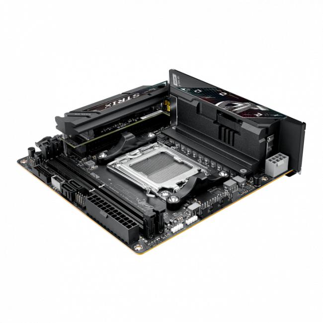 Материнская плата ASUS ROG STRIX B850-I GAMING WIFI (90MB1K30-M0EAY0) — для бизнеса и офиса Материнская плата ASUS ROG STRIX B850-I GAMING WIFI (90MB1K30-M0EAY0) — для бизнеса и офиса