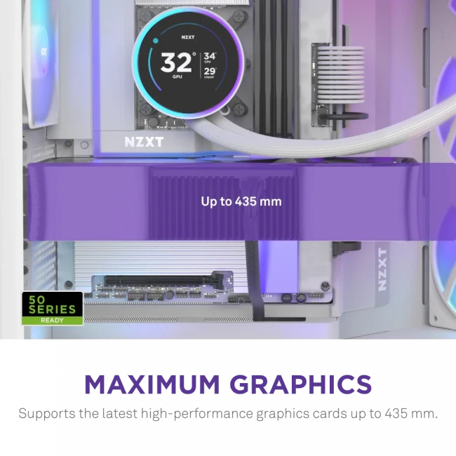 Корпус без блока питания NZXT H9 Flow RGB+ CM-H92FW-P1 — для бизнеса и офиса