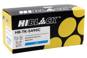 Тонер-картридж Hi-Black (HB-TK-5490C) для Kyocera ECOSYS PA2101/MA2101, C, 2,4K