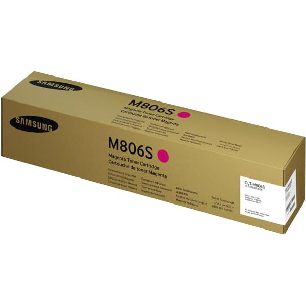 Тонер-картридж Samsung CLT-M806S Magenta Toner Cartridge (SS636A)