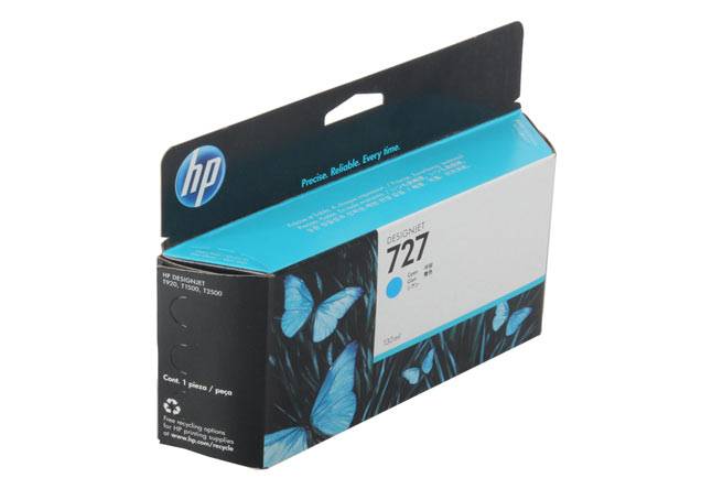 Картридж 727 для HP DJ T920/T1500 (O) B3P19A, Cyan, 130 мл — для бизнеса и офиса