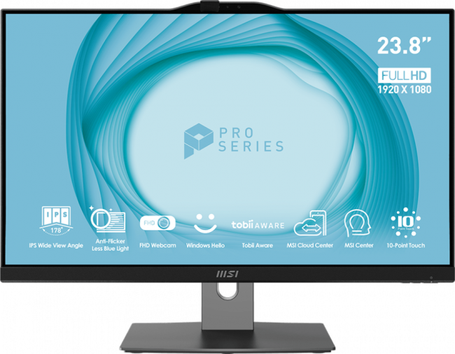 Моноблок MSI PRO AP243TP 12M-062XRU (9S6-AE1011-071) — для бизнеса и офиса