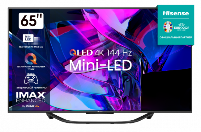Телевизор ЖК 65'' Hisense Hisense 65U7KQ — для бизнеса и офиса