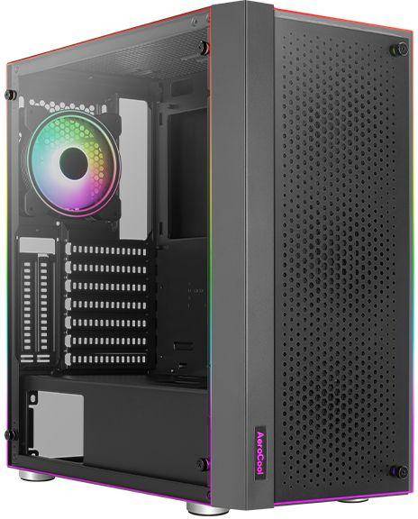 Корпус Aerocool SKRIBBLE-G-BK-V1 — для бизнеса и офиса