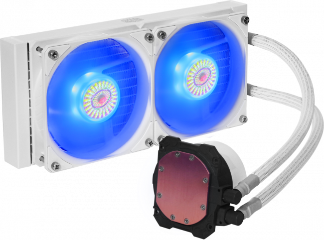 Система охлаждения Cooler Master MasterLiquid ML240L V2 RGB White Edition (MLW-D24M-A18PC-RW)