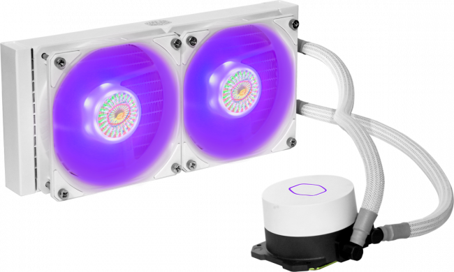 Система охлаждения Cooler Master MasterLiquid ML240L V2 RGB White Edition (MLW-D24M-A18PC-RW)