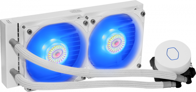 Система охлаждения Cooler Master MasterLiquid ML240L V2 RGB White Edition (MLW-D24M-A18PC-RW)