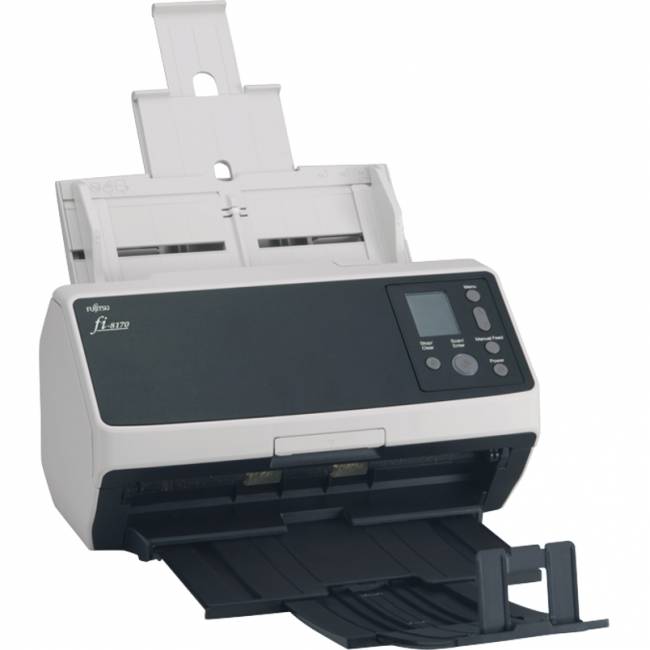 Ricoh(PFU) fi-8170 Документ сканер А4, двухсторонний, 70 стр/мин, автопод. 100 листов, USB 3.2, Gigabit Ethernet Fujitsu fi-8170 (PA03810-B051) — для бизнеса и офиса Ricoh(PFU) fi-8170 Документ сканер А4, двухсторонний, 70 стр/мин, автопод. 100 листов, USB 3.2, Gigabit Ethernet Fujitsu fi-8170 (PA03810-B051) — для бизнеса и офиса