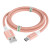 GCR QC Кабель 1.5m MicroUSB, быстрая зарядка, розовый нейлон, AL корпус розовый, белый ПВХ, 28/24 AWG, GCR-52474 Greenconnect USB 2.0 Type-AM - microUSB 2.0 (m) 1.5м — для бизнеса и офиса