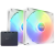 Кулер для корпуса ПК NZXT F140 RGB Core Twin Pack RF-C14DF-W1 — для бизнеса и офиса
