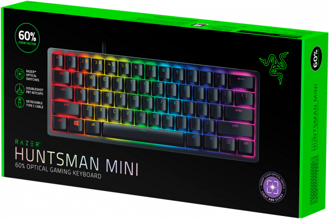 Игровая клавиатура Razer Huntsman Mini Razer Huntsman Mini Игровая клавиатура Razer Huntsman Mini Razer Huntsman Mini