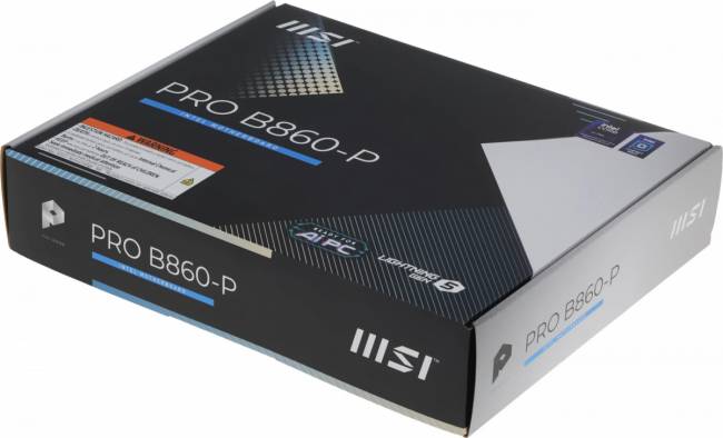 Материнская плата MSI PRO B860-P — для бизнеса и офиса Материнская плата MSI PRO B860-P — для бизнеса и офиса