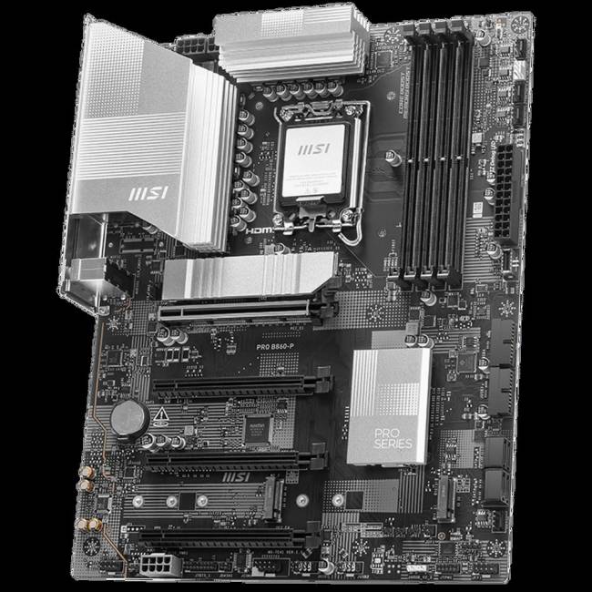 Материнская плата MSI PRO B860-P — для бизнеса и офиса Материнская плата MSI PRO B860-P — для бизнеса и офиса