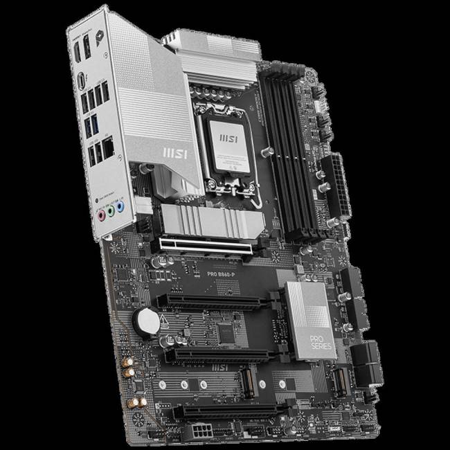 Материнская плата MSI PRO B860-P — для бизнеса и офиса Материнская плата MSI PRO B860-P — для бизнеса и офиса