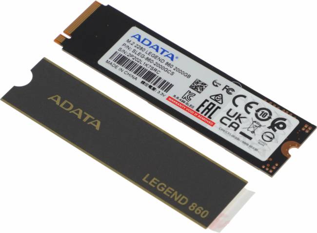 Накопитель SSD ADATA SLEG-860-2000GCS — для бизнеса и офиса