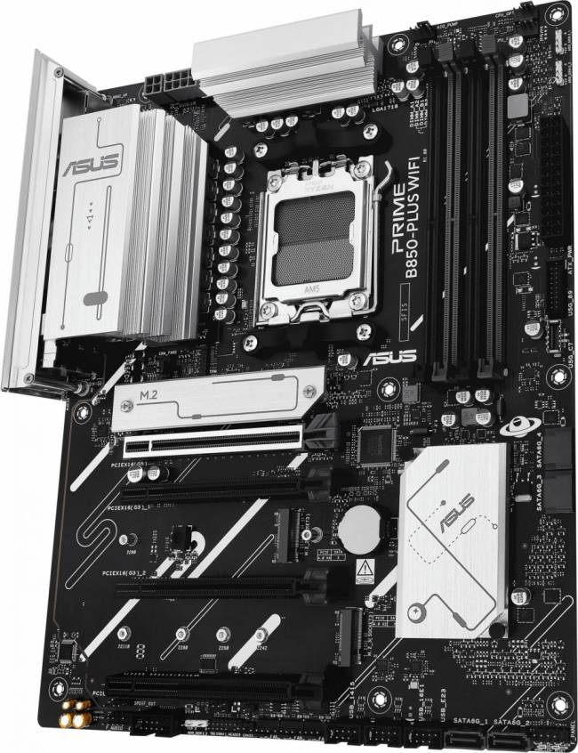 Материнская плата ASUS PRIME B850-PLUS WIFI — для бизнеса и офиса Материнская плата ASUS PRIME B850-PLUS WIFI — для бизнеса и офиса