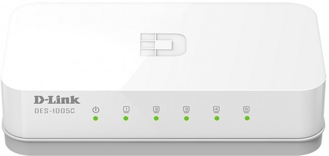 Коммутатор Коммутатор D-Link DES-1005C/B1A Коммутатор Коммутатор D-Link DES-1005C/B1A