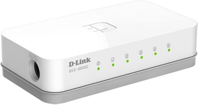 Коммутатор Коммутатор D-Link DES-1005C/B1A Коммутатор Коммутатор D-Link DES-1005C/B1A