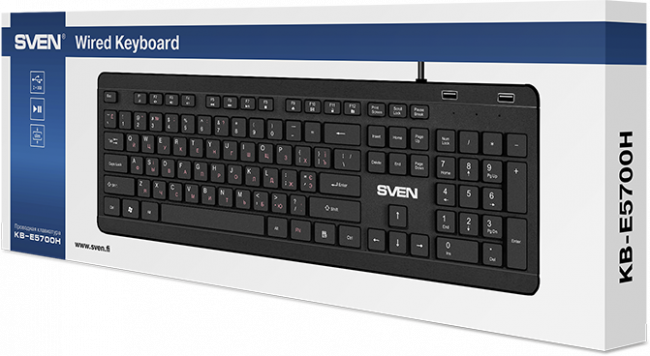 Клавиатура SVEN KB-E5700H Sven  KB-E5700H