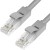 Greenconnect Патч-корд прямой 0.5m UTP кат.6, серый, 24 AWG, литой, GCR-LNC603-0.5m, ethernet high speed, RJ45, T568B Greenconnect RJ45(m) - RJ45(m) Cat. 6 U/UTP PVC 0.5м