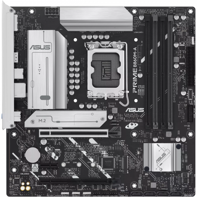 Материнская плата ASUS PRIME B860M-A-CSM — для бизнеса и офиса Материнская плата ASUS PRIME B860M-A-CSM — для бизнеса и офиса