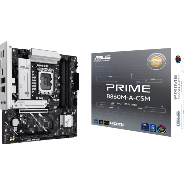Материнская плата ASUS PRIME B860M-A-CSM — для бизнеса и офиса Материнская плата ASUS PRIME B860M-A-CSM — для бизнеса и офиса