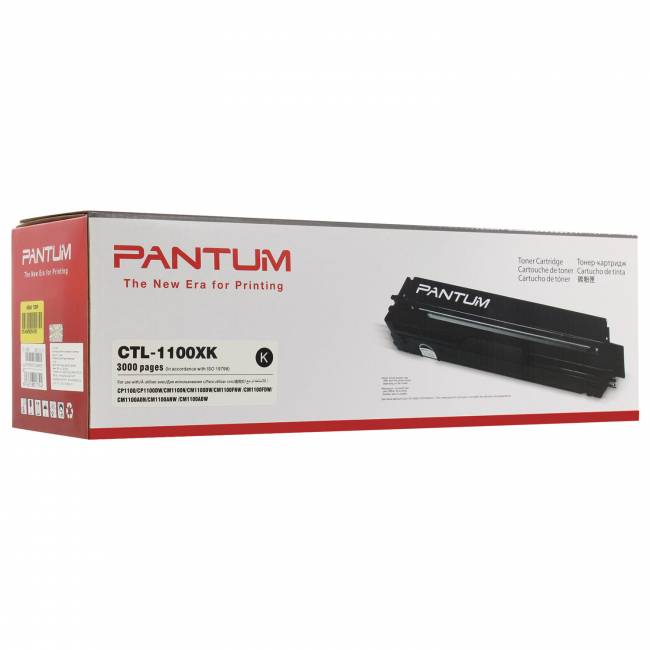 Картридж Pantum CTL-1100XK CP1100 (O) Bk, 3k — для бизнеса и офиса