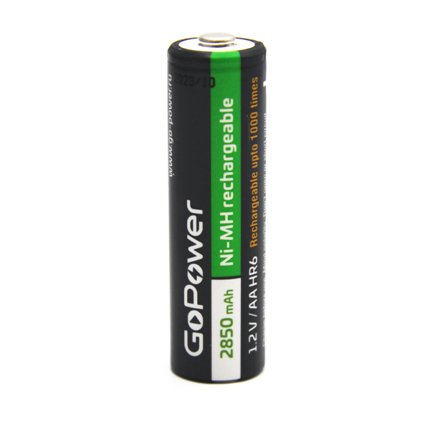 Аккумулятор бытовой GoPower HR6 AA BL2 NI-MH 2850mAh (2/20/240) блистер (2 шт.) Аккумулятор бытовой GoPower HR6 AA (00-00015318) Аккумулятор бытовой GoPower HR6 AA BL2 NI-MH 2850mAh (2/20/240) блистер (2 шт.) Аккумулятор бытовой GoPower HR6 AA (00-00015318)