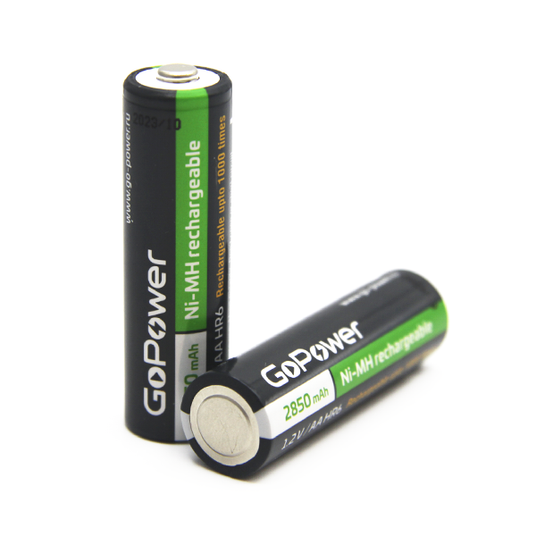 Аккумулятор бытовой GoPower HR6 AA BL2 NI-MH 2850mAh (2/20/240) блистер (2 шт.) Аккумулятор бытовой GoPower HR6 AA (00-00015318) Аккумулятор бытовой GoPower HR6 AA BL2 NI-MH 2850mAh (2/20/240) блистер (2 шт.) Аккумулятор бытовой GoPower HR6 AA (00-00015318)
