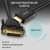 Greenconnect Кабель HDMI-DVI 15.0m черный, OD8.0mm, 28/26 AWG, позолоченные контакты, 19pin AM / 24+1M AM Dual Link, тройной экран, GCR-51510 Greenconnect HDMI (m) - DVI-D (m) 15м — для бизнеса и офиса