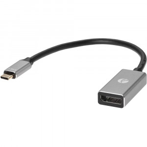 Адаптер USB Type-Cm---->DP(f) 1.4v, 8K@ 60Hz, Alum  Shell,VCOM <CU480M> Адаптер-переходник VCOM USB 3.1 Type C M/DisplayPort F (CU480M)