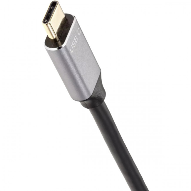 Адаптер USB Type-Cm---->DP(f) 1.4v, 8K@ 60Hz, Alum  Shell,VCOM <CU480M> Адаптер-переходник VCOM USB 3.1 Type C M/DisplayPort F (CU480M)