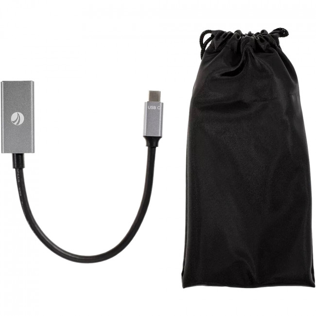 Адаптер USB Type-Cm---->DP(f) 1.4v, 8K@ 60Hz, Alum  Shell,VCOM <CU480M> Адаптер-переходник VCOM USB 3.1 Type C M/DisplayPort F (CU480M)